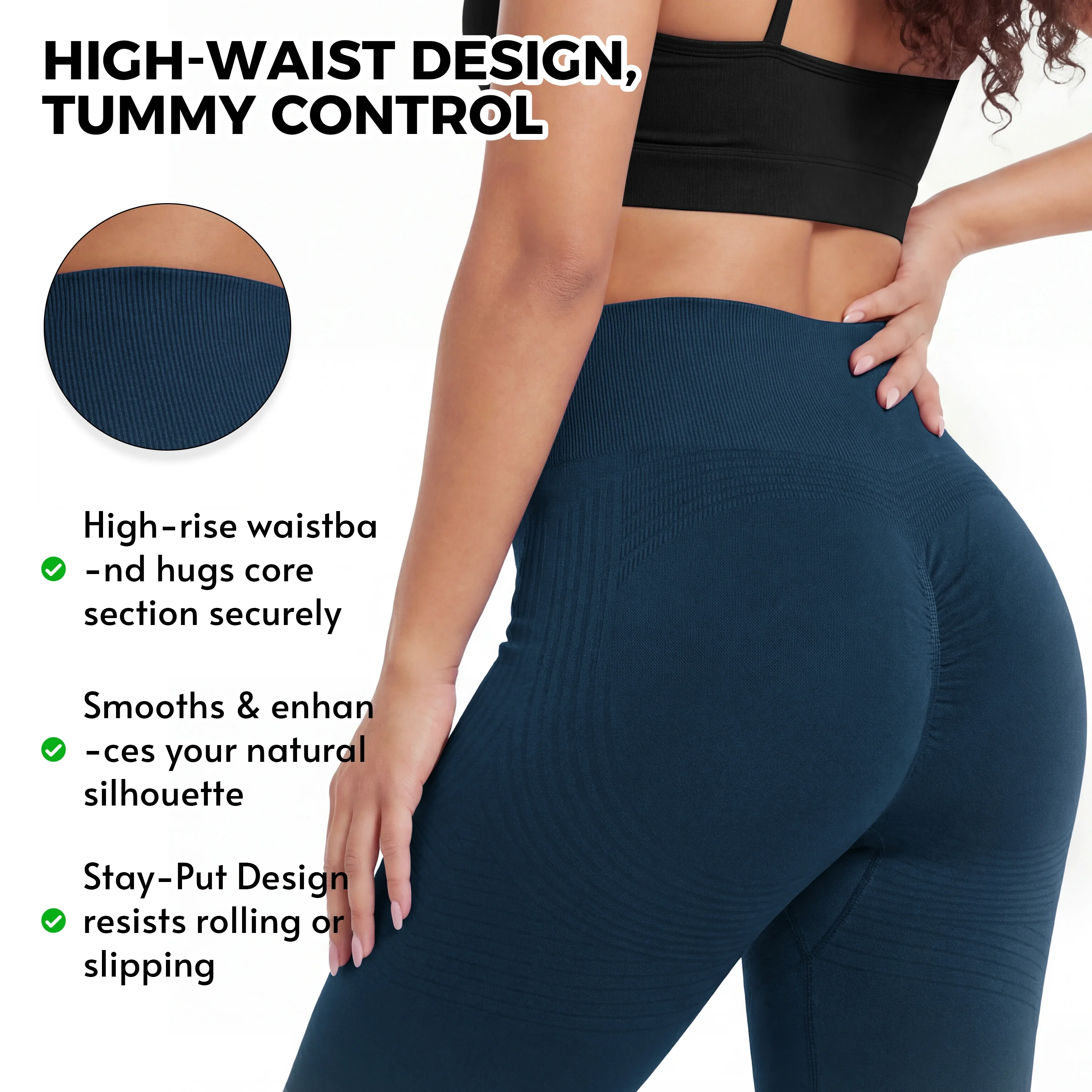 3D Anti-Cellulite Short Leggings - Image 20