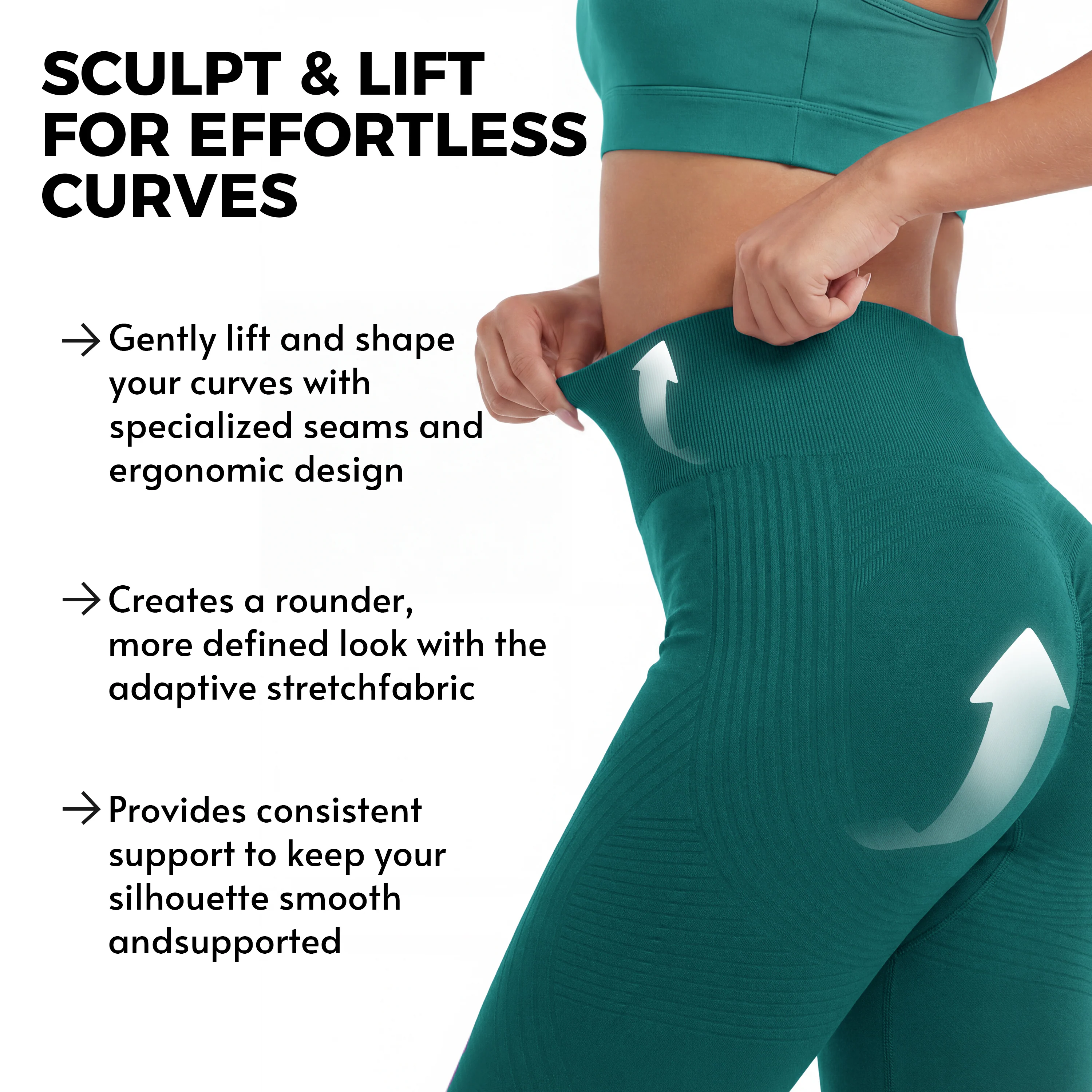 3D Anti-Cellulite Short Leggings - Image 40