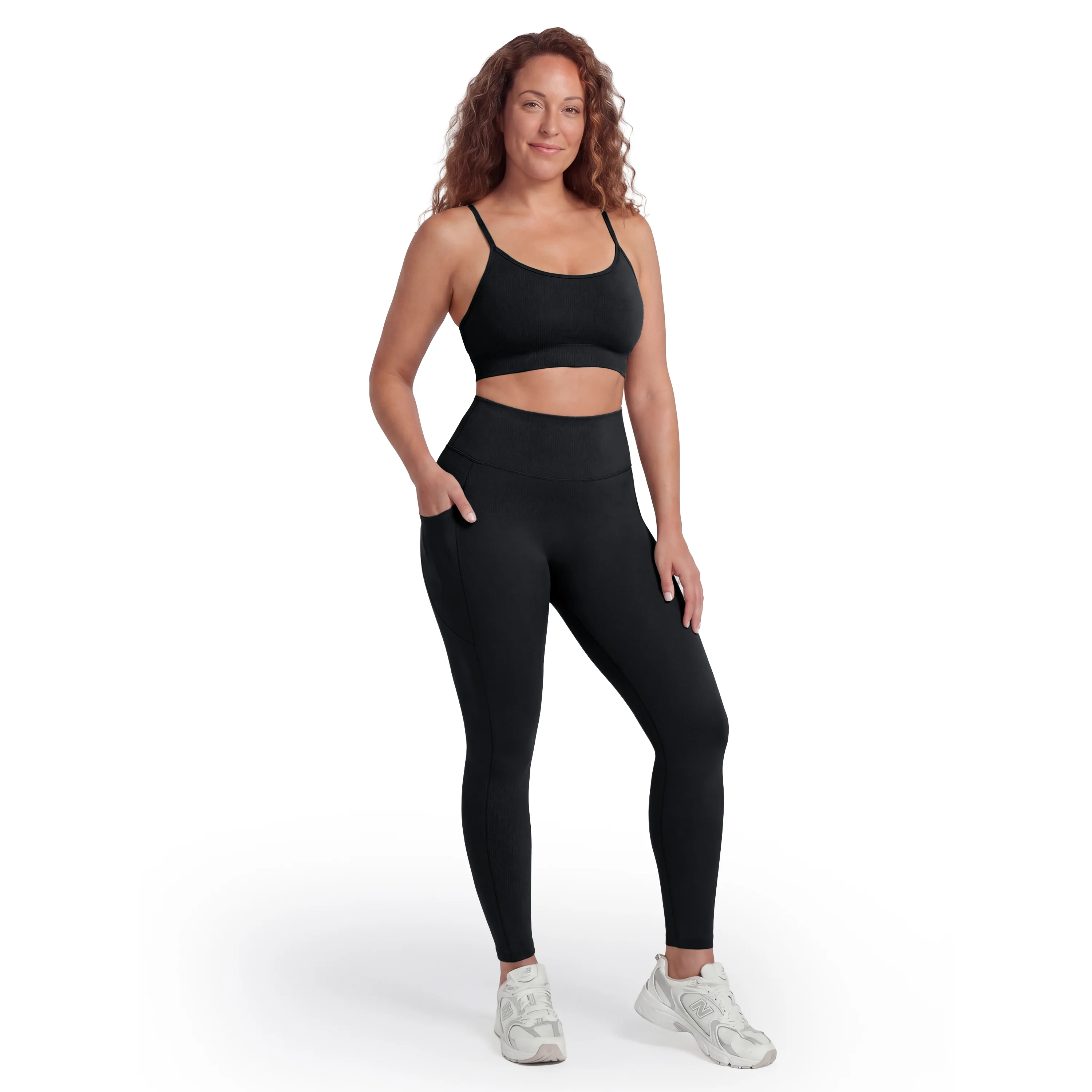Pocket 3D Anti-Cellulite Sculpting Leggings - Image 3