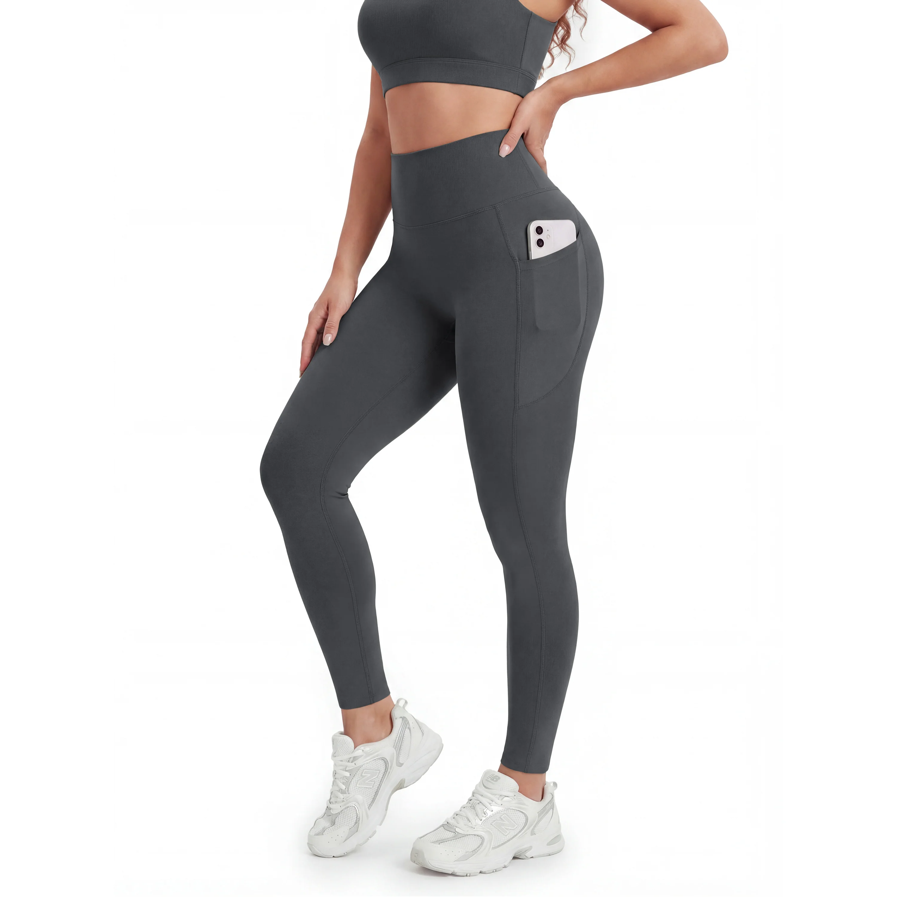 Pocket 3D Anti-Cellulite Sculpting Leggings - Image 4
